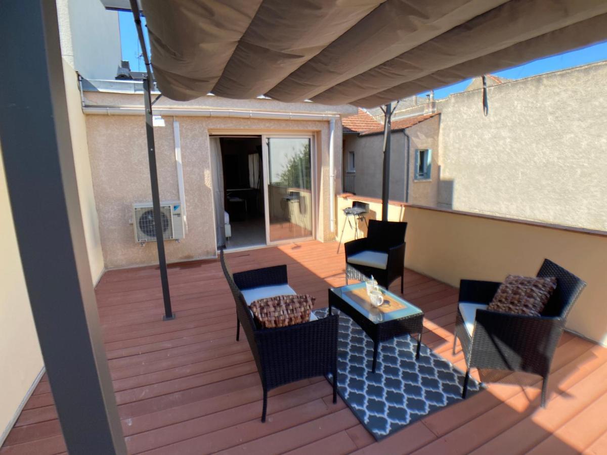 Studio Climatise Et Grande Terrasse Tarbes Centre מראה חיצוני תמונה